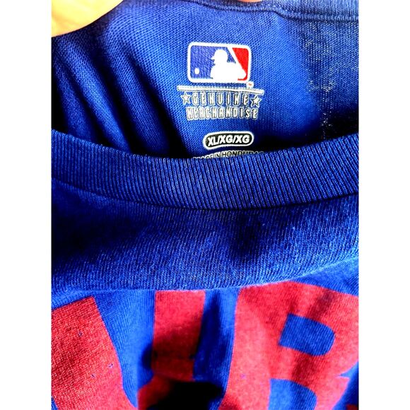 Genuine Merchandise Chicago Cubs T-shirt Blue size XL short sleeve - Picture 3 of 3
